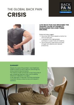 The Global Back Pain Crisis (Test)