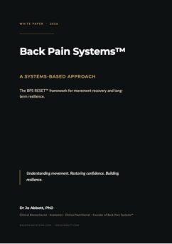 Back Pain Systems™ White Paper