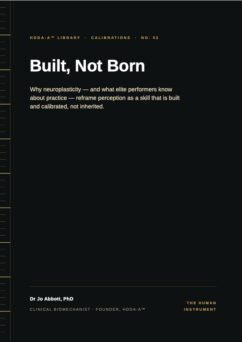 Built, Not Born