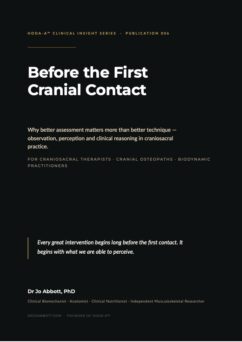Before the First Cranial Contact