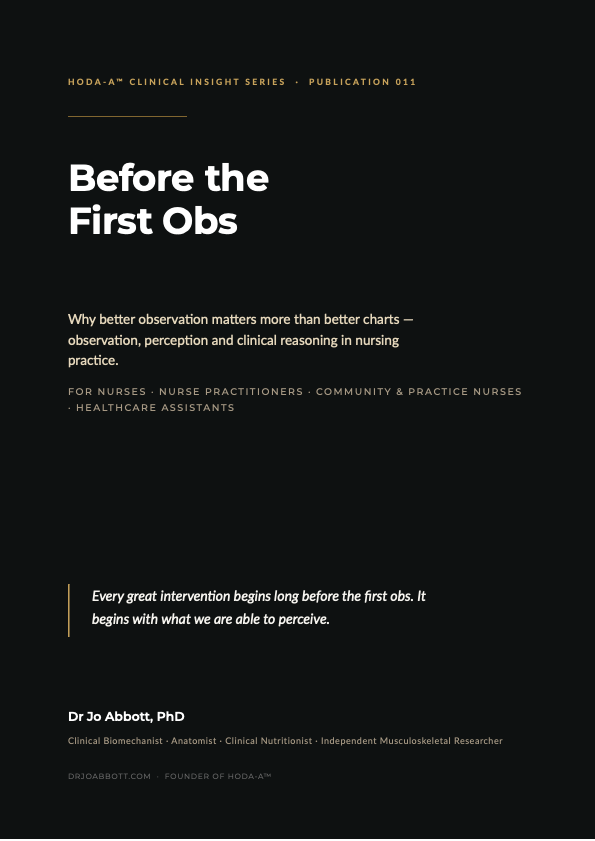 Before the First Obs