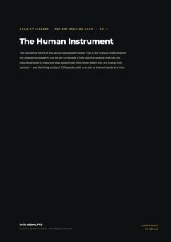 The Human Instrument: Hands-On Assessment as Measurement